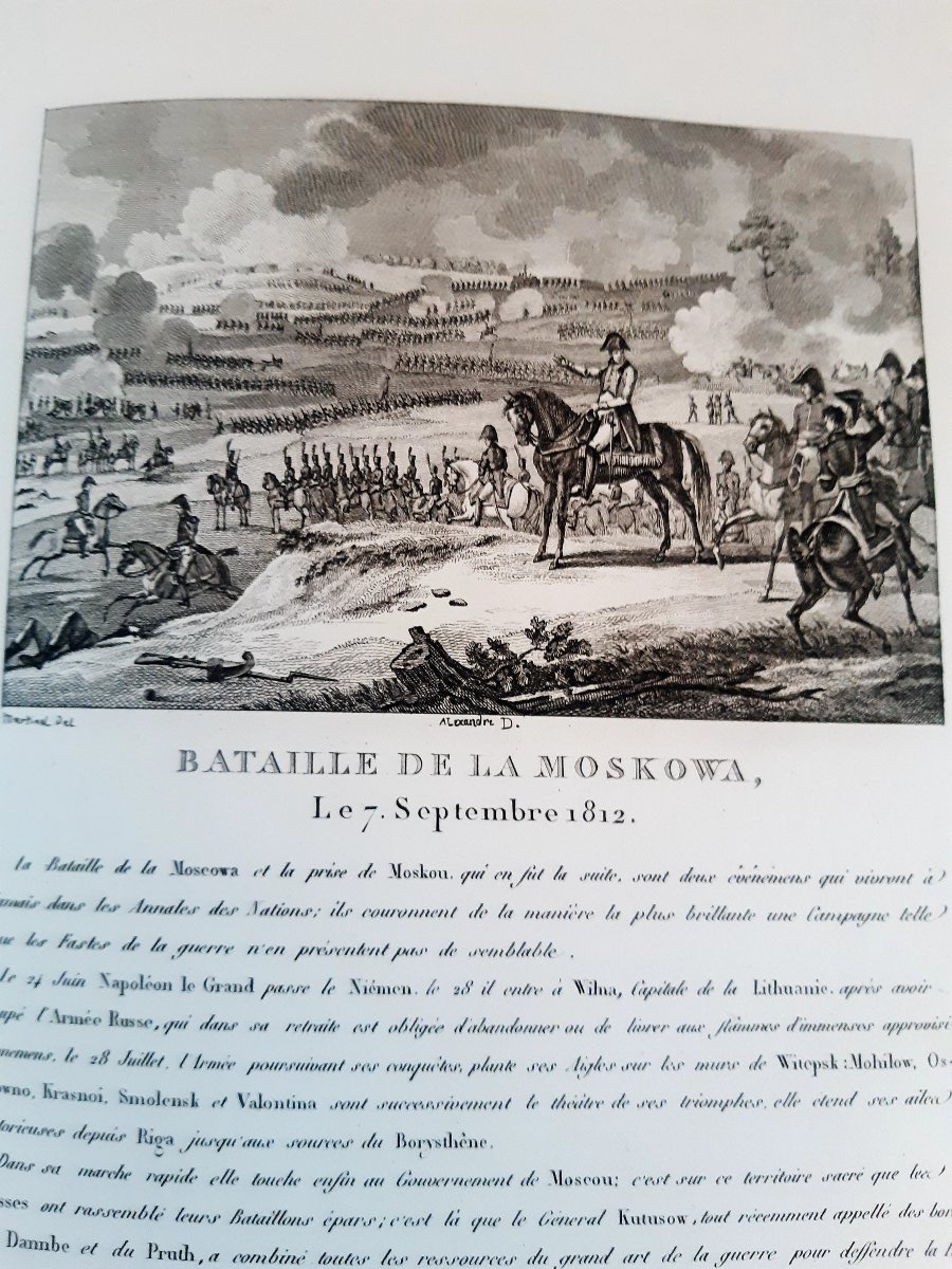 3 volumes in folio 1825 "Fastes de la Nation Francaise-photo-1