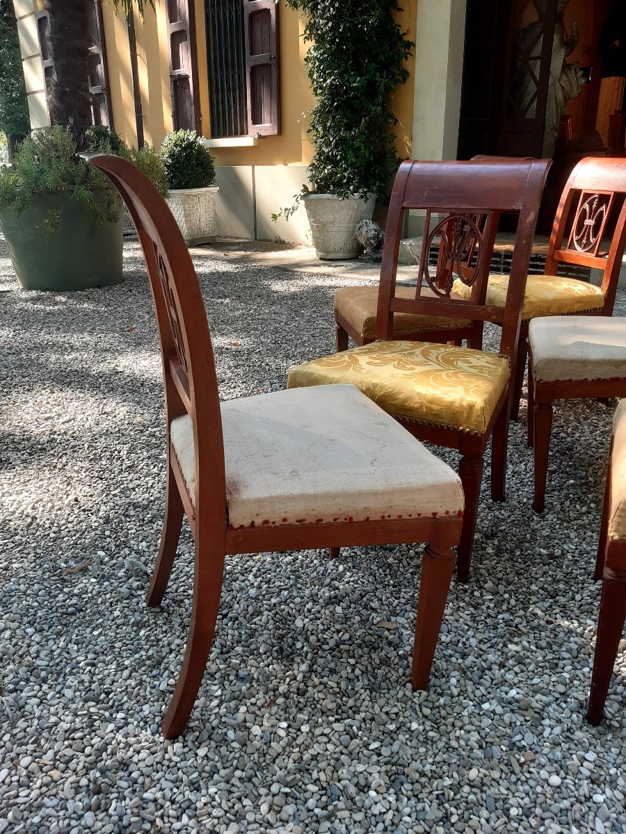 6 chaises époque Directoire-photo-1