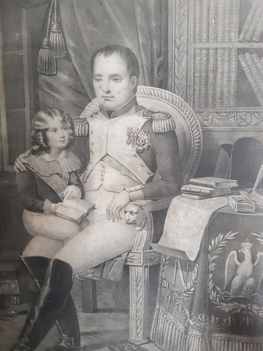 Napoleon And His Son 