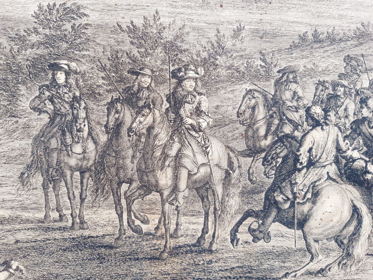 French Print 17th Century-photo-2