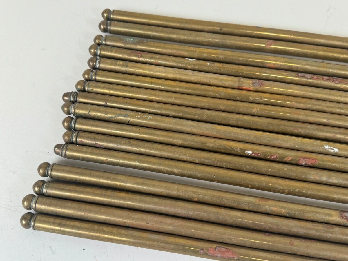 16 barres d'escalier en laiton 19eme-photo-2