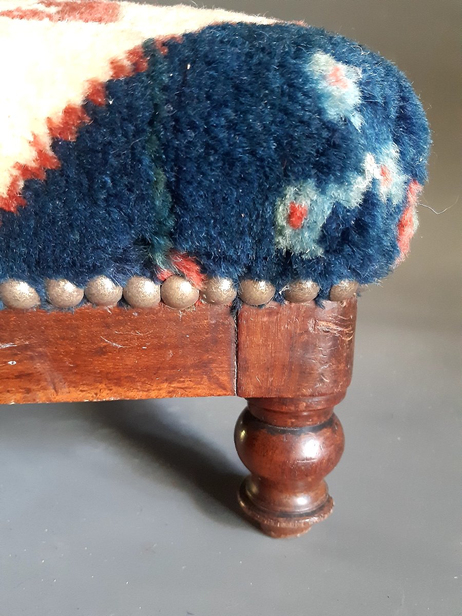 Tabouret acajou Louis Philippe-photo-2