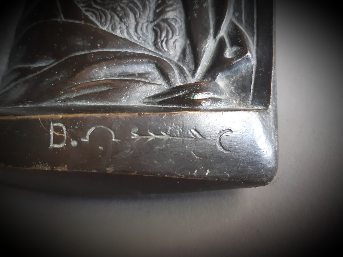 Saint Jean Baptiste, bronze -photo-2