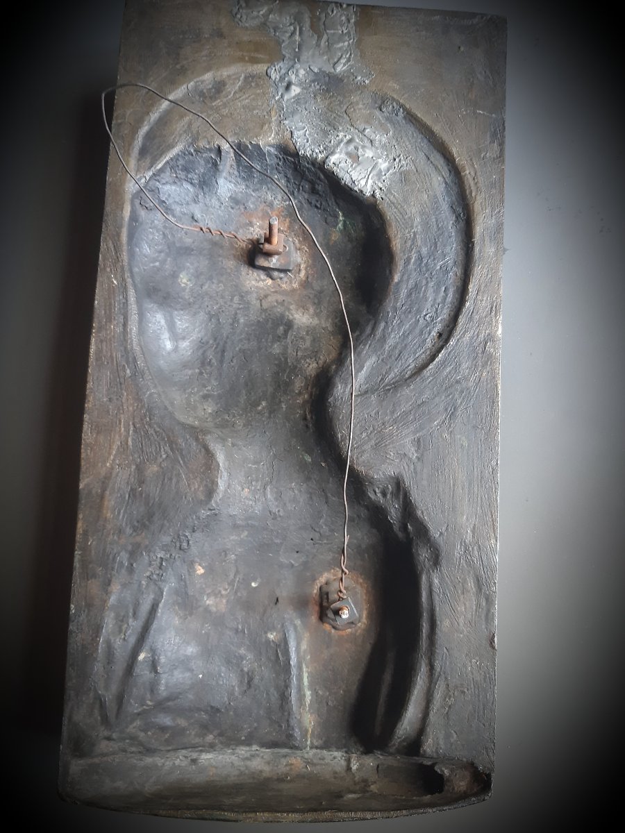 Saint Jean Baptiste, bronze -photo-3