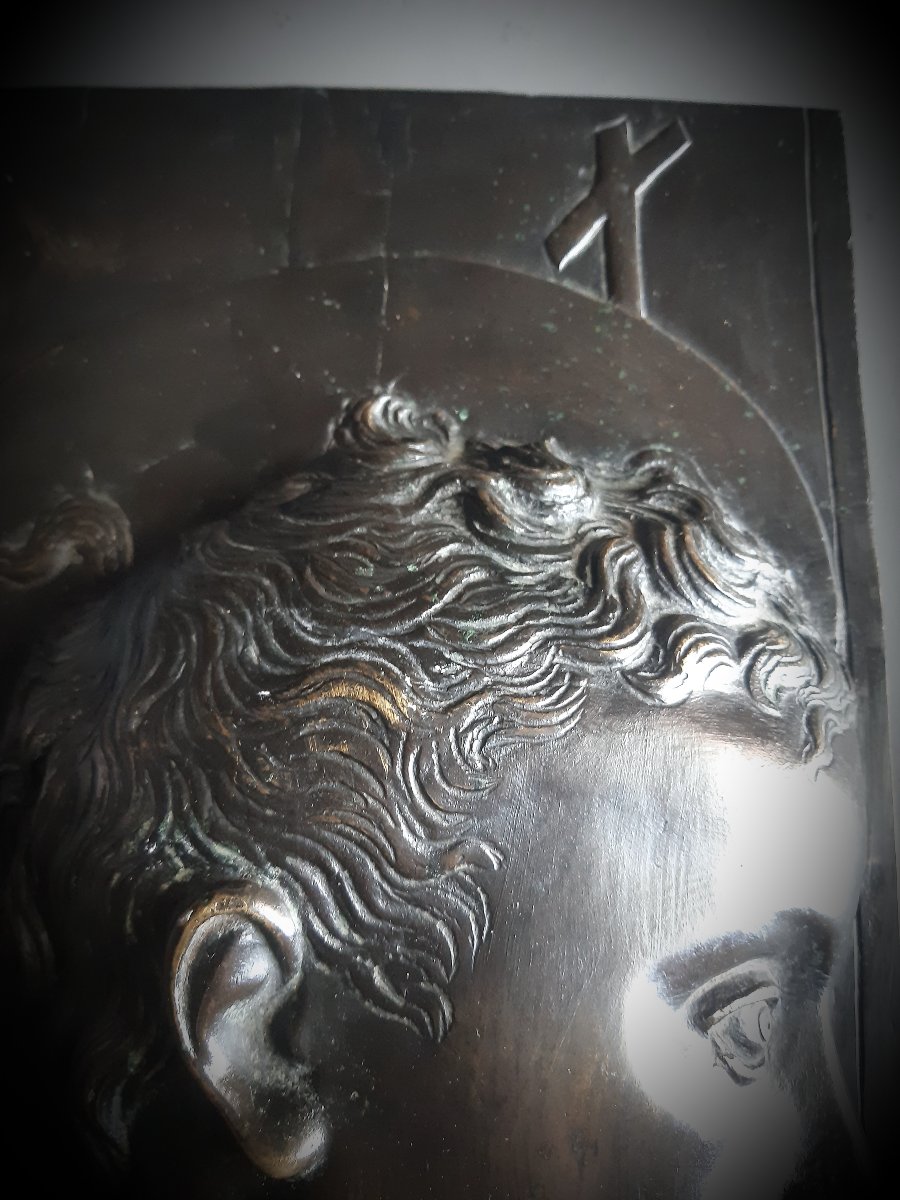 Saint Jean Baptiste, bronze -photo-4