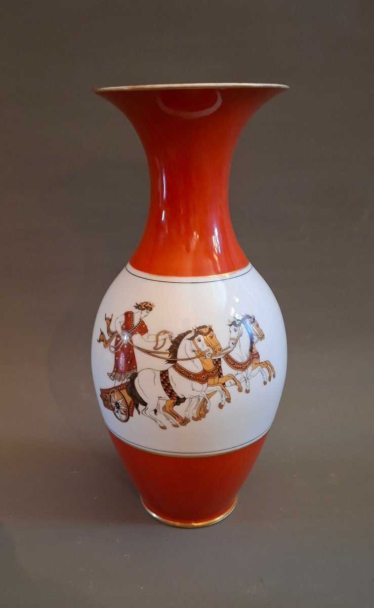 Neoclassical Porcelain Vase