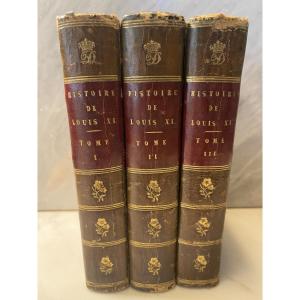 3books, History Of Louis XI 1765