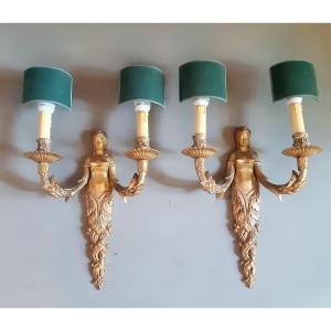 Pair Of Louis XVI Wall Sconces
