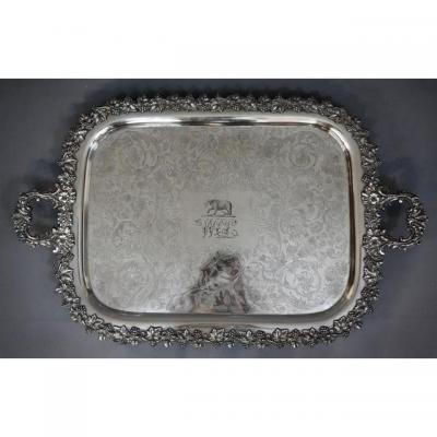 Tray XIX Sterling Silver 6 Kgs