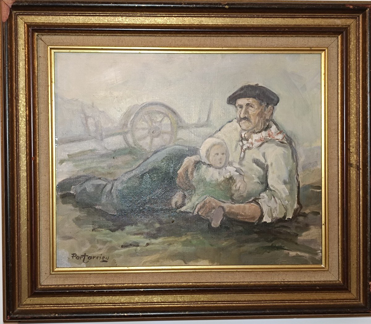Tableau Hst Mattin-Laurent Partarrieu pays basque 