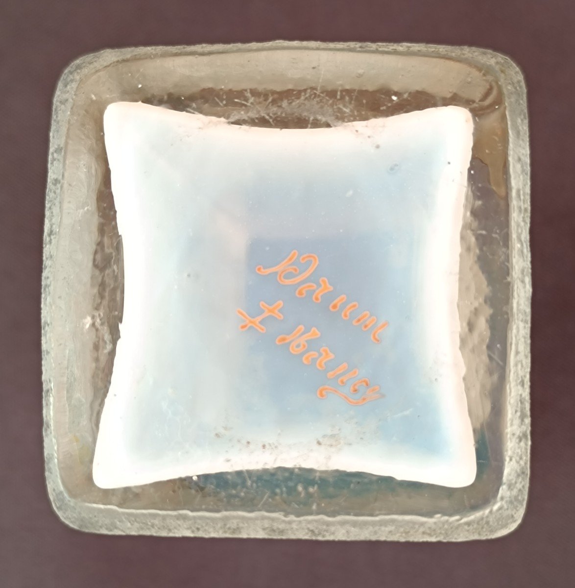 Vase Daum Nancy Paysage Hollandais -photo-3