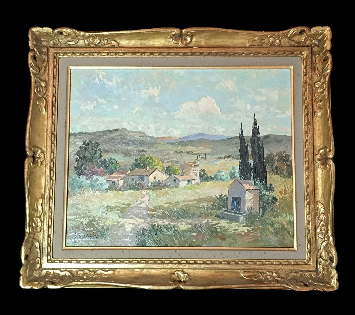 André Jourcin Hst "country Landscape"