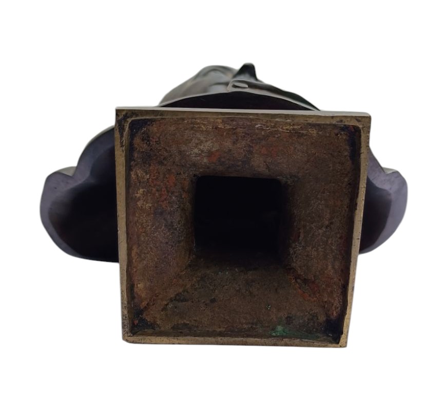 Bronze "bust Of A Man" Pasquet 1874-photo-3