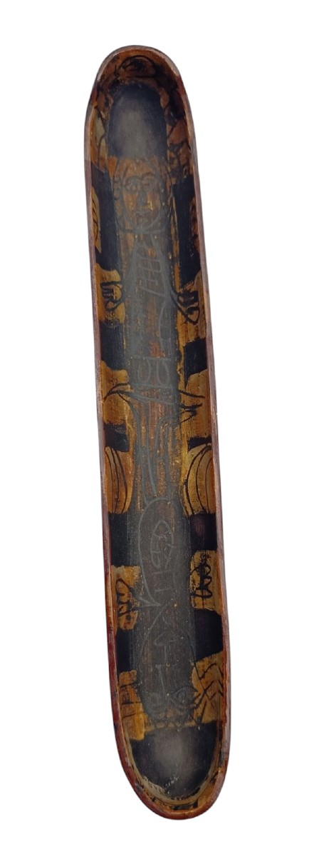 Coupe pirogue céramique Eugène Fidler