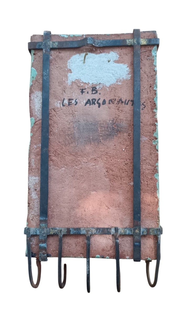 Porte clés en céramique Les Argonautes Vallauris / Frédérique Bourguet -photo-2