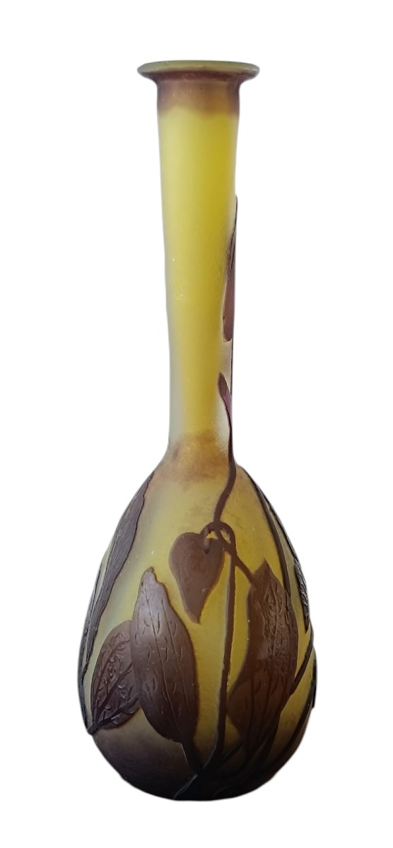 Vase soliflore Émile Gallé -photo-4