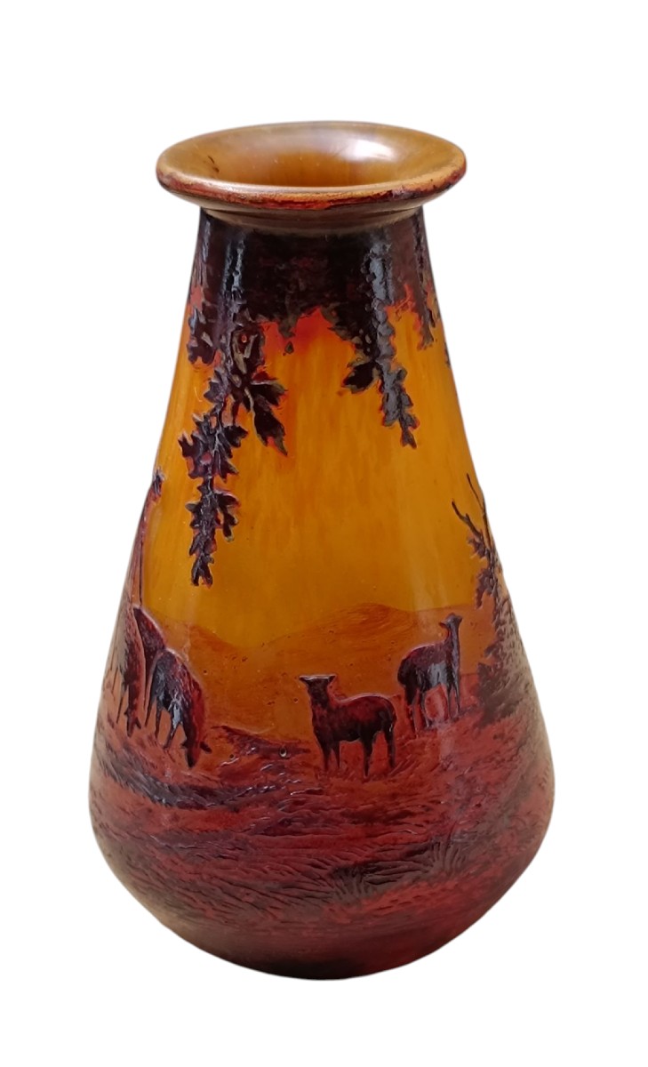 Vase Muller frères Lunéville -photo-2