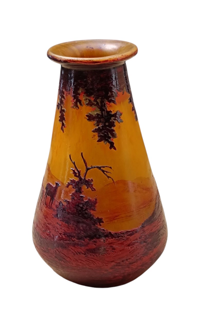 Vase Muller frères Lunéville -photo-3