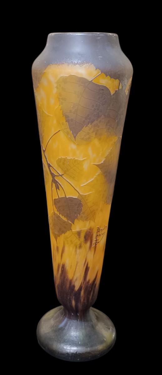 Grand vase Daum Nancy -photo-2
