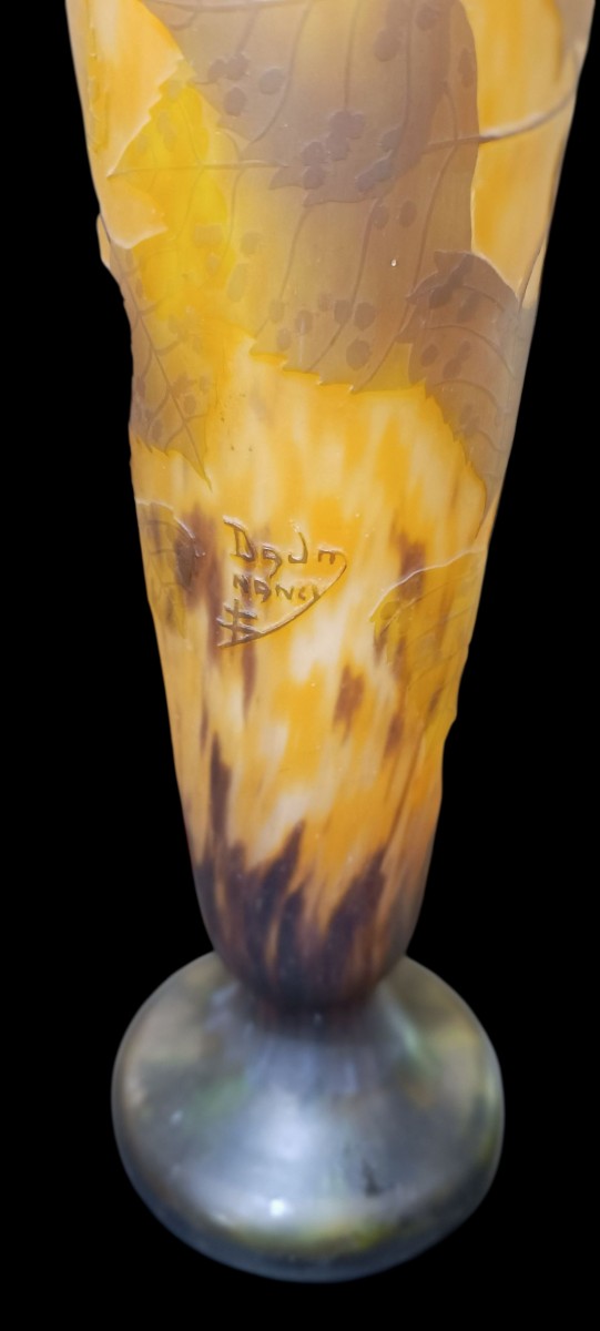 Grand vase Daum Nancy -photo-2