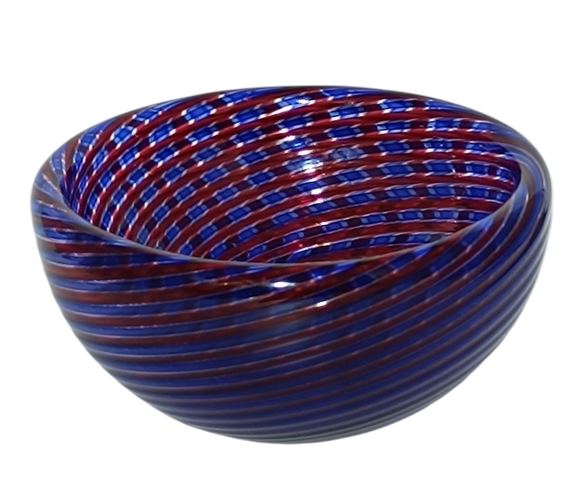 Bol éclipse en verre de Murano Venini / Orlando Zennaro -photo-2