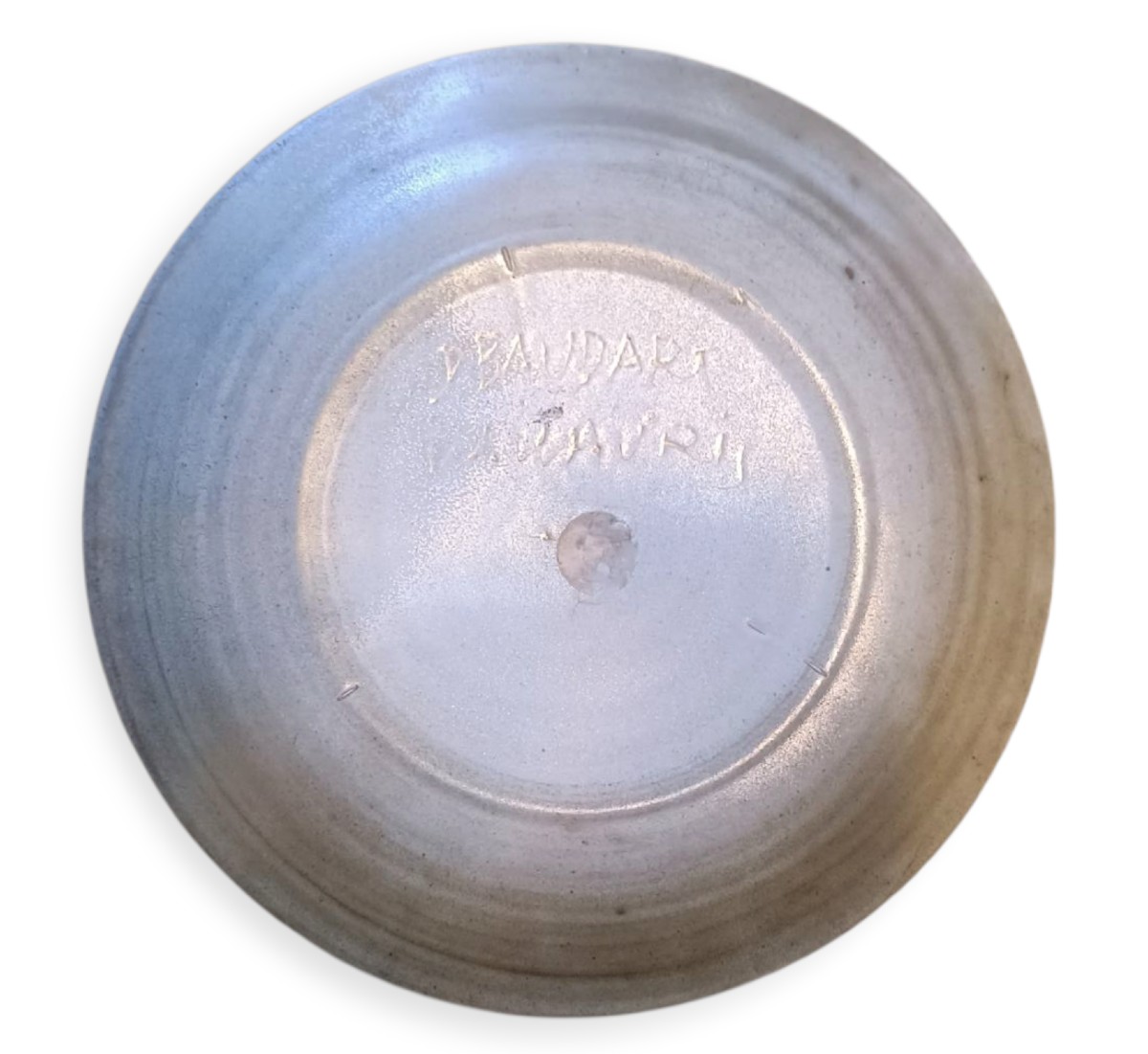 Plate By Dominique Baudart/ Vallauris -photo-2