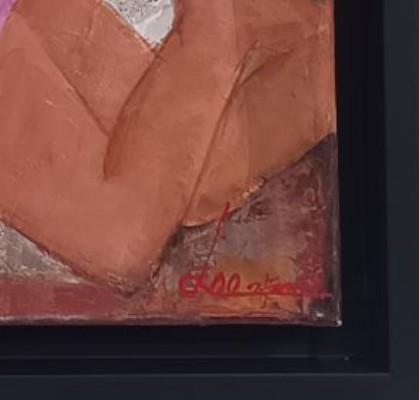 Tableau HST "sérénité " Lee Kui Dae-photo-2