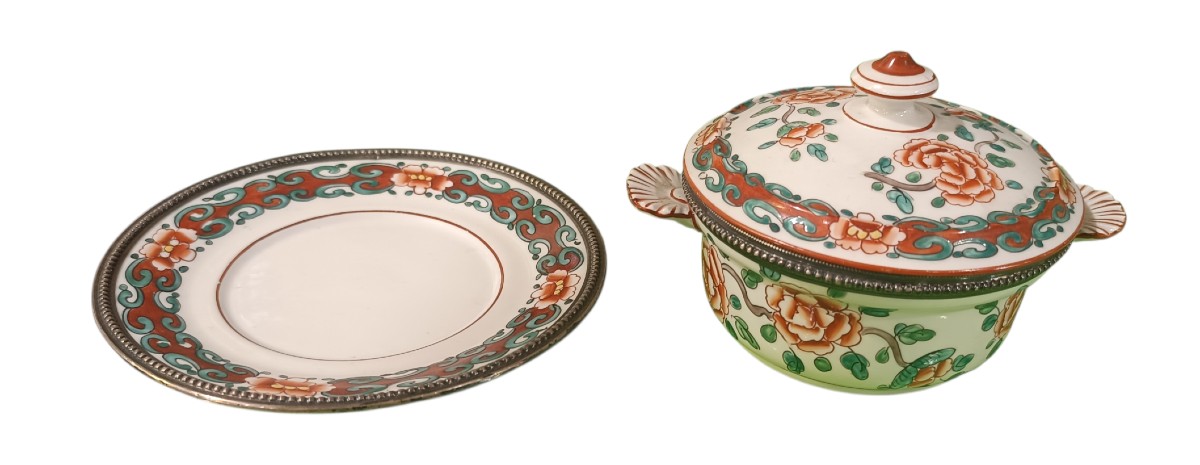 Bol à Bouillon porcelaine de Mehun - argent / atelier Pillivuyt & Cie-photo-3