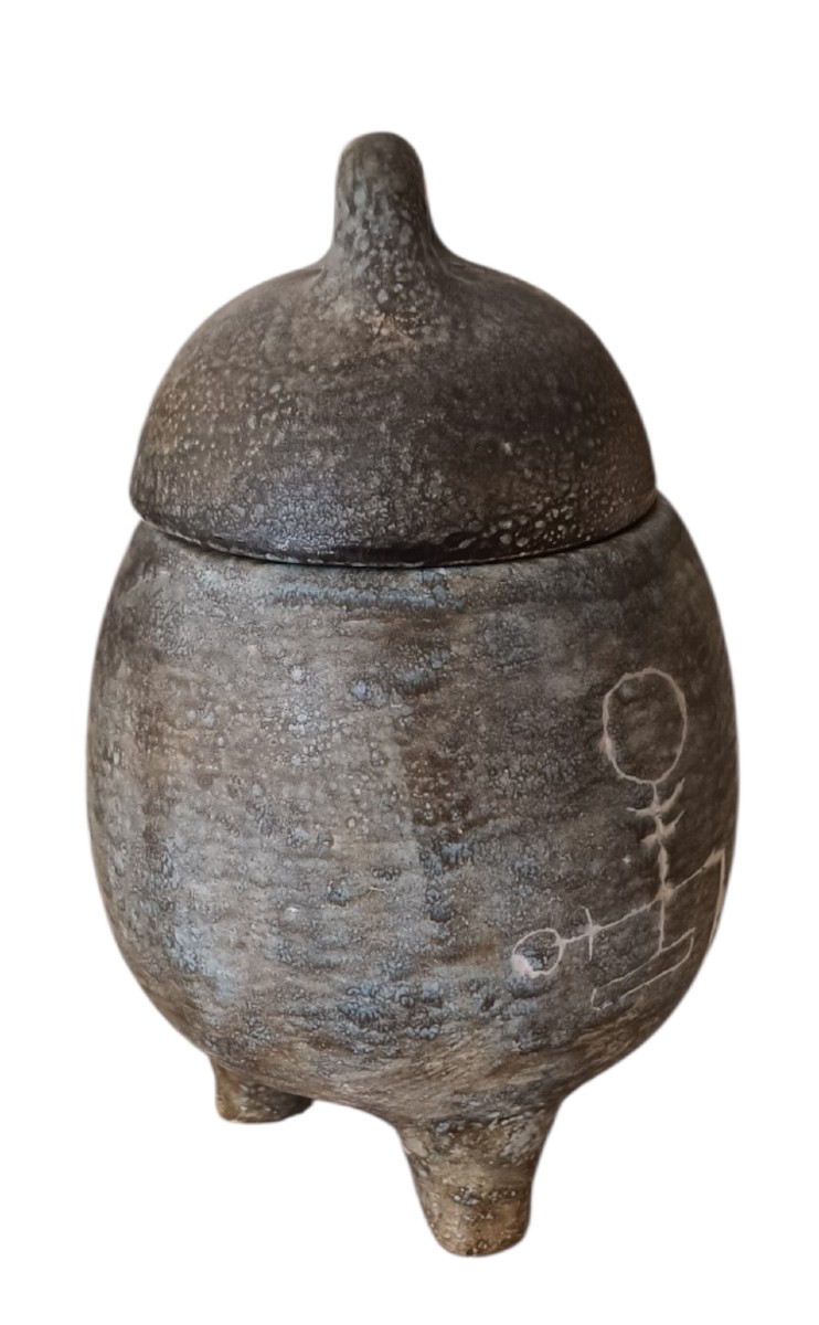 Pot couvert Les 2 Potiers / Michelle Bargoin & Jacques Serre-photo-2