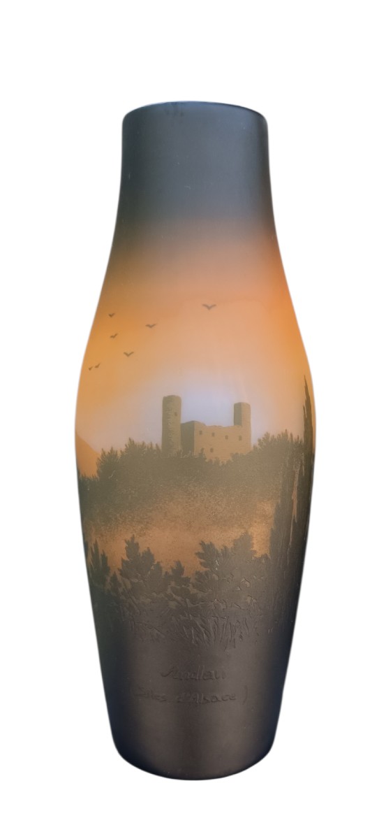 Vase d'Argental Paul Nicolas-photo-2