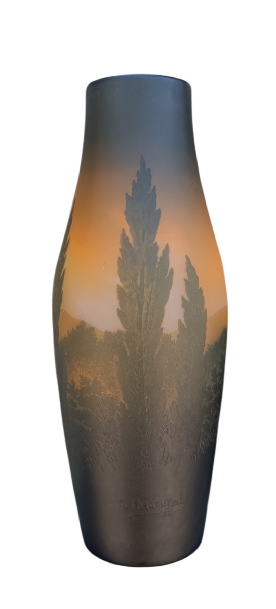 Vase d'Argental Paul Nicolas-photo-4