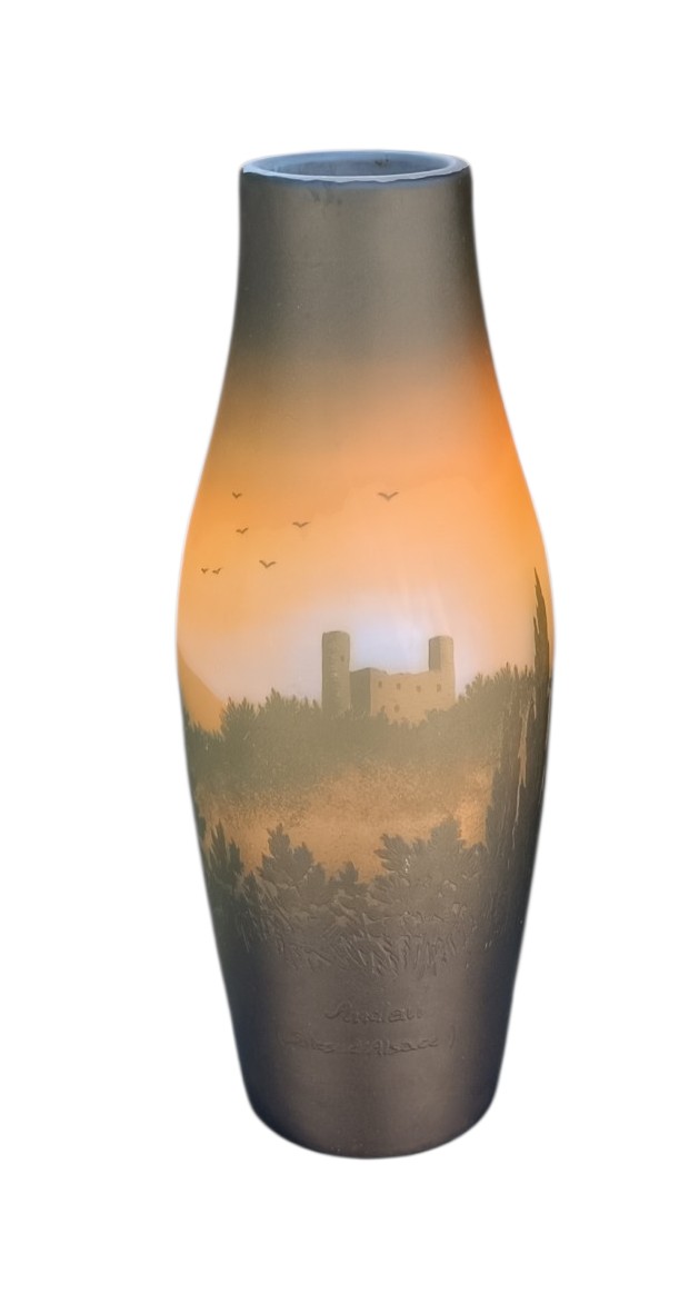 Vase d'Argental Paul Nicolas