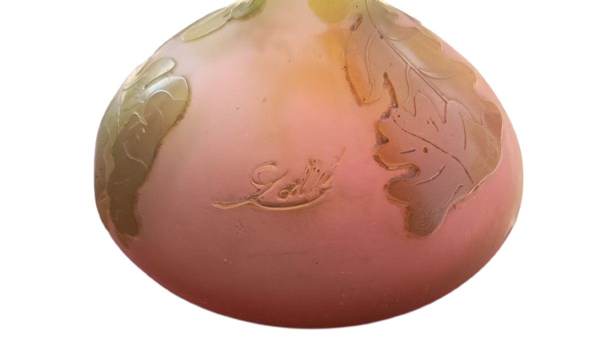 émile Gallé Soliflore Vase-photo-4