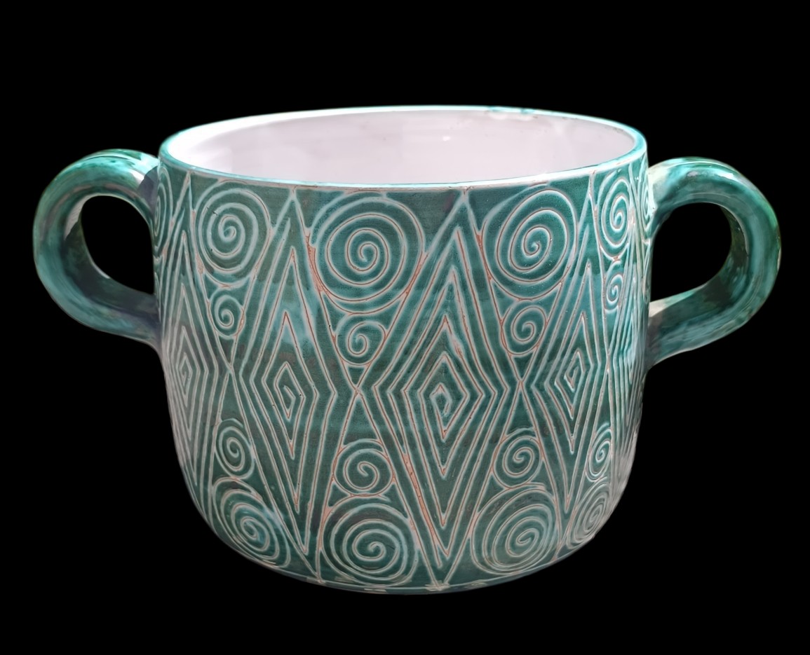 Ceramic Pot Robert Picault / Vallauris-photo-2