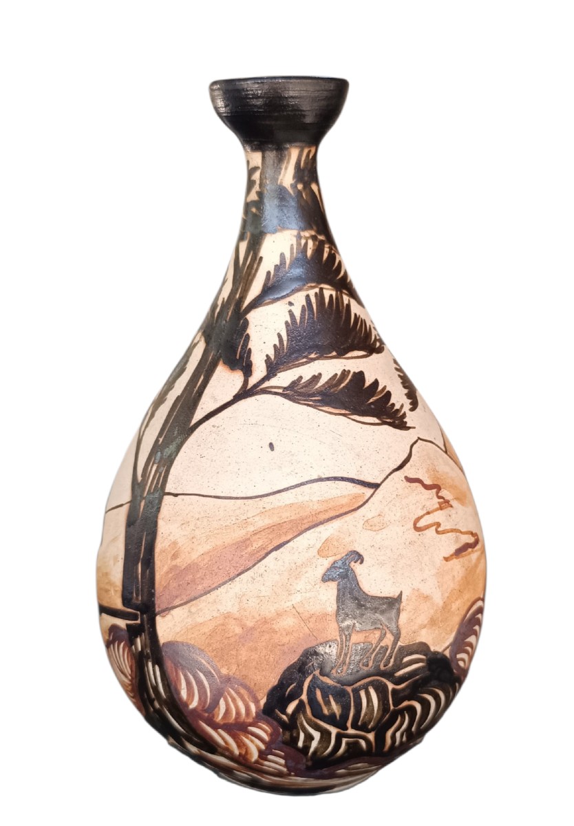 Stoneware Soliflore Vase Ve Ciboure-photo-2