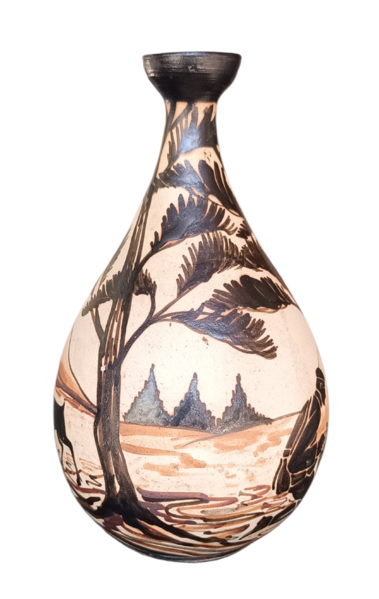 Stoneware Soliflore Vase Ve Ciboure-photo-4