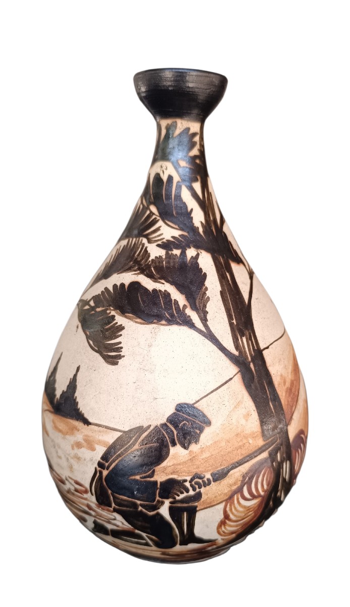 Stoneware Soliflore Vase Ve Ciboure