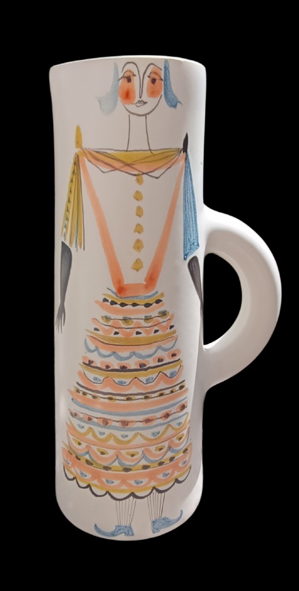 Roger Capron / Vallauris Ceramic Orangeade Set-photo-2