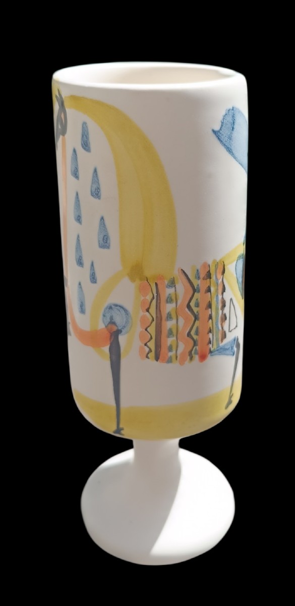 Roger Capron / Vallauris Ceramic Orangeade Set-photo-7