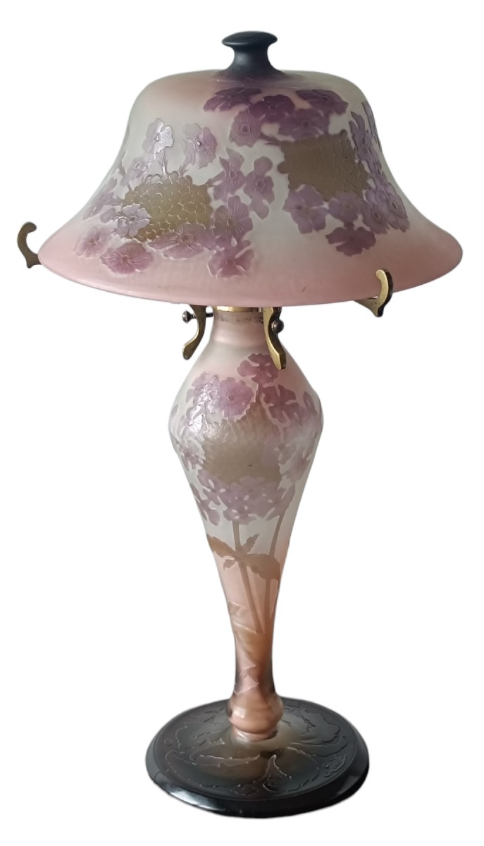 Lampe champignon Émile Gallé 