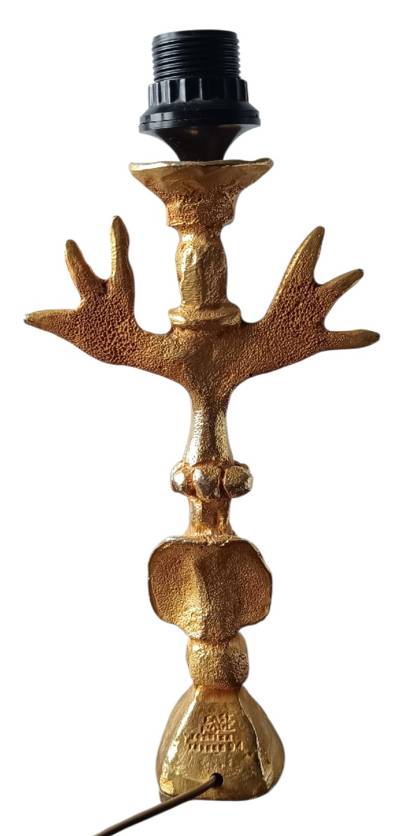 Lampe totem en bronze Pierre Casenove / Fondica-photo-4