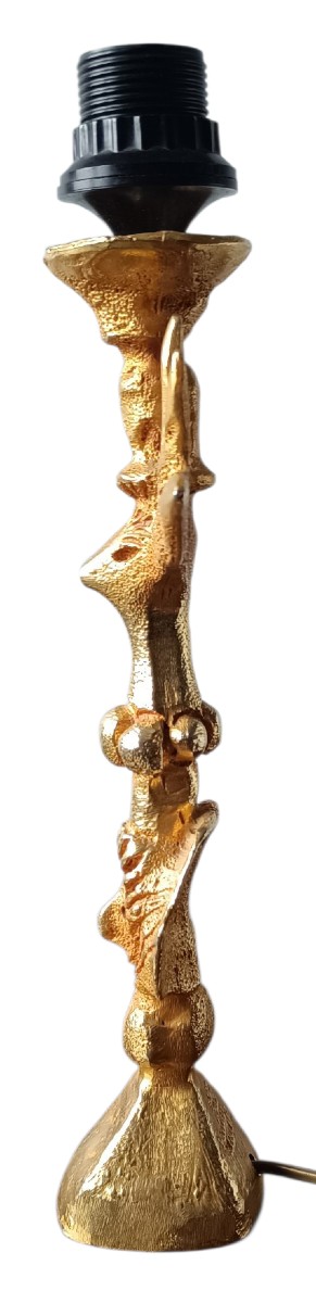 Lampe totem en bronze Pierre Casenove / Fondica-photo-1