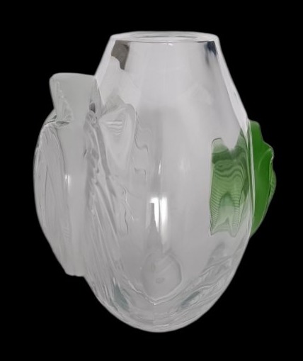 Vase modèle tresses Lalique France / Édition limitée -photo-1