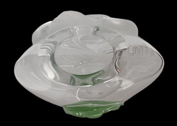 Vase modèle tresses Lalique France / Édition limitée -photo-2