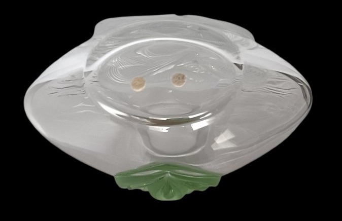 Vase modèle tresses Lalique France / Édition limitée -photo-3