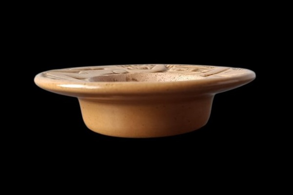 édouard Cazaux Stoneware Bowl, Norton Edition / Art Deco -photo-2