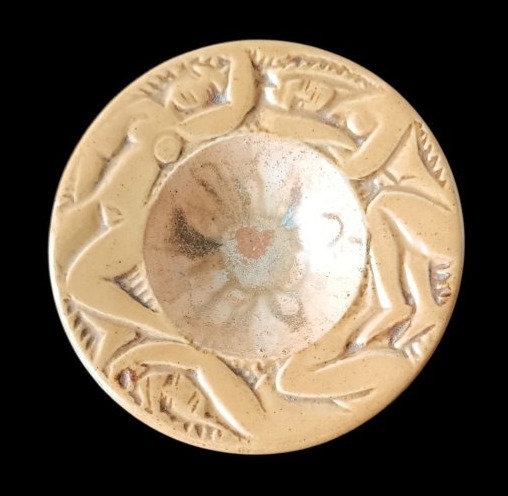 édouard Cazaux Stoneware Bowl, Norton Edition / Art Deco 