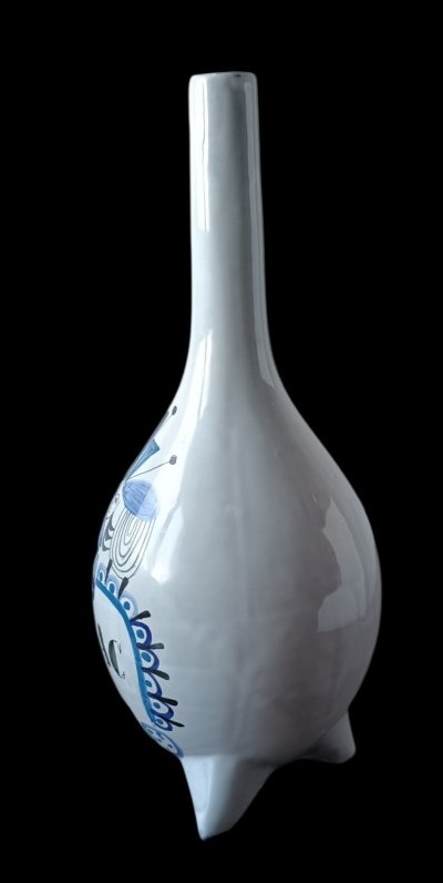 Bouteille tripode Cognac Roger Capron / Vallauris -photo-2