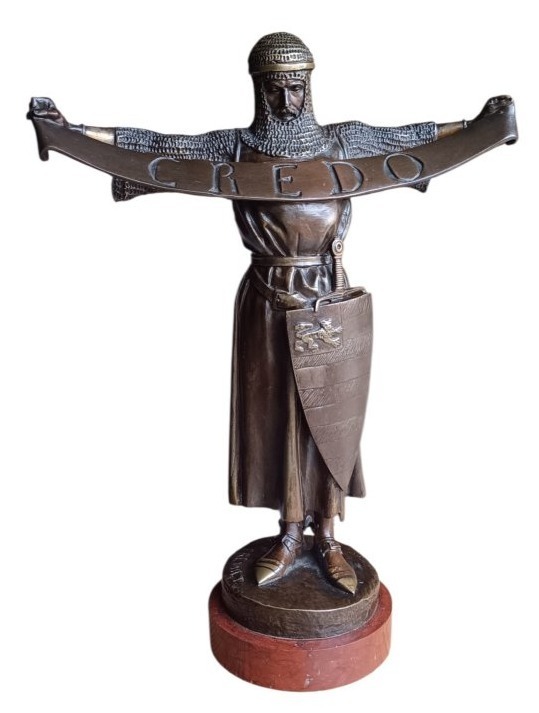 Sculpture bronze "CREDO" Emmanuel Frémiet