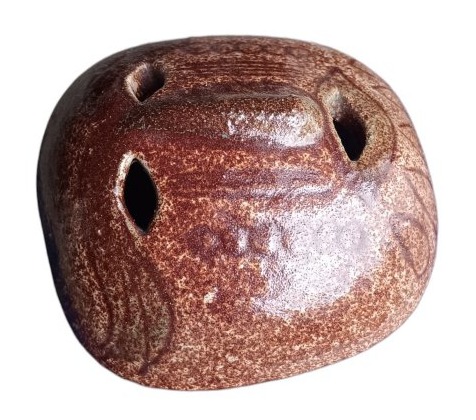Masque africaniste en céramique Accolay-photo-4